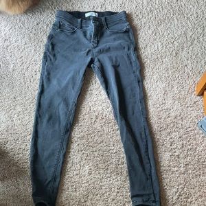 Angles Dark Grey Wash Jeans, size 6.